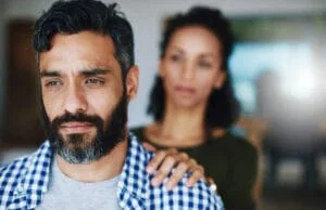 depressed husband